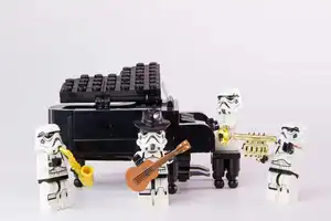 20 Album Covers Recreated in LEGO