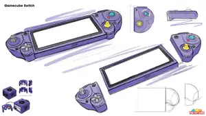 04 Sketches Gamecube Switch