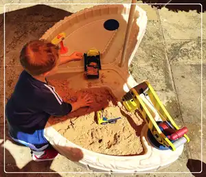 Playing With Little Tikes Builders Bay Table